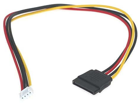 SATA15P-Buchse auf 4P-Buchse, ITX-Netzkabel, Konverterkabel für Festplatten, Netzkabel für 5-V-Netzteil