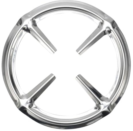 Acier Inoxydable Support Rond pour Cafetière Italienne | Anneau de Cuisinière à Gaz, Antidérapant, Finition Soignée, pour Café, Restaurant, Usage Domestique
