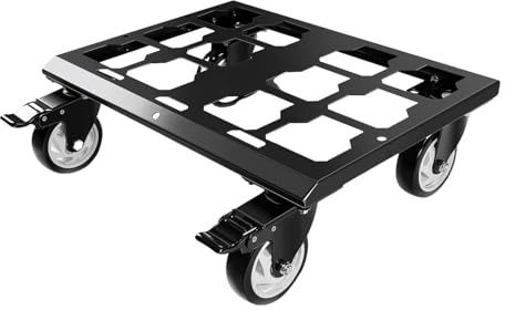 Fenteer Plataformas rodantes para muebles de 4 ruedas, carritos deslizantes para cajas de herramientas, plataformas móviles para mover muebles, artículos