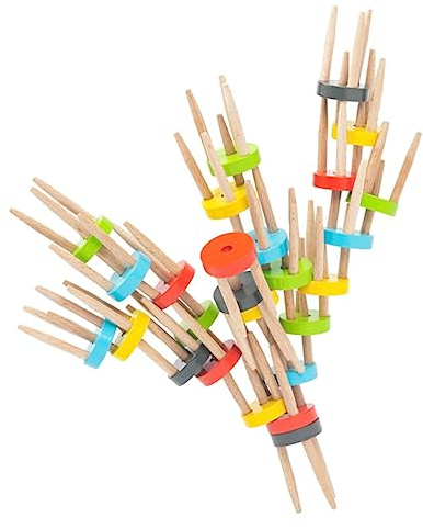 Beaupretty Balance Stühle Spielzeug Für Kinder Ab 2 Jahren Holz Robust Balancierspielzeug Pädagogisches Lernspielzeug Für Schreibtisch Und Eltern Kind Spiel