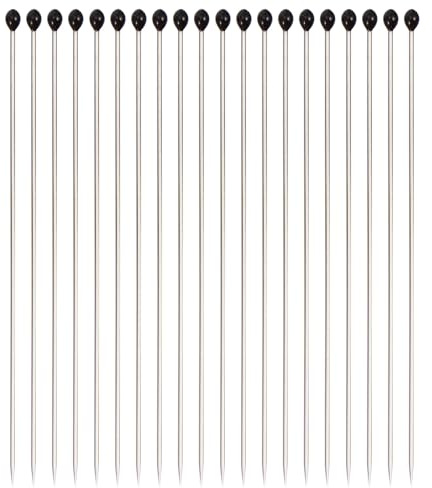 PAMINGONO 200 pièces Épingles Acier Inoxydable pour Collection Insectes Aiguilles Multifonctions pour Montage et Exposition de Spécimens Accessoires Entomologie Résistants et Précis