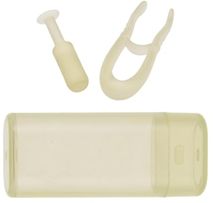 PAMINGONO Outil d'Aspiration pour Lentilles Souples en Silicone Vert Kit de Pose et Retrait Portable avec Ventouse Accessoire Hygiénique pour Lentilles de Contact Usage Quotidien et
