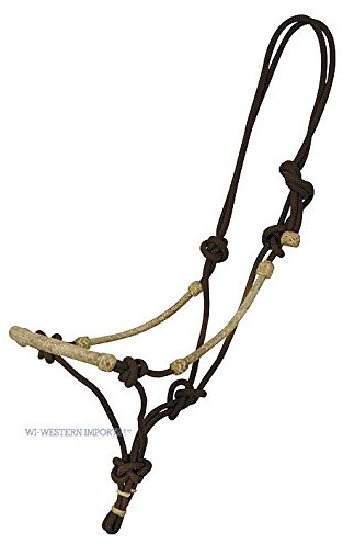 WI-Western Imports Knotenhalfter Rohhaut