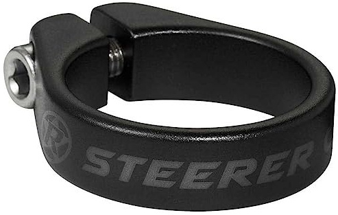 Reverse Steerer Clamp 1 1/8'' Spacer mit Klemmfunktion schwarz