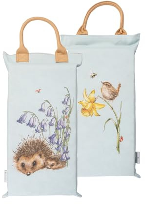 Wrendale Designs Gartenknieschoner Love & Hedgehugs - 43 x 23cm, Natur-inspiriert, gemütlich, Kunstleder