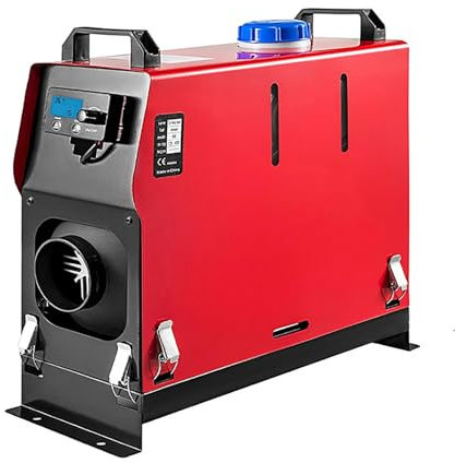 CalefaccióN Estacionaria de Un Solo Orificio 12 V/24 V, Calentador de Estacionamiento con Control Remoto, Calentador de Aire for Campistas, Rv, CamióN, Barco, AutobúS, Coche, Remolque ( Color : B , Si