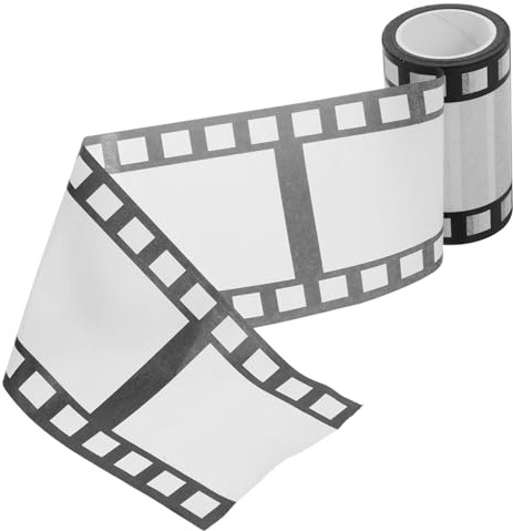 Operitacx 1rolle Dekoratives Klebeband Filmrollen- Scrapbooking Tape Für Bastelprojekte Vielseitig Einsetzbar Für Dekoration Notizbücher