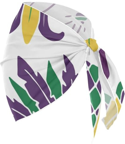GuoChe Damen Badehose mit niedriger Taille, Ballon, Karneval, Maske, Konfetti (prop2), schön zum Surfen, Karneval Ballon Karneval Maske Konfetti, Medium