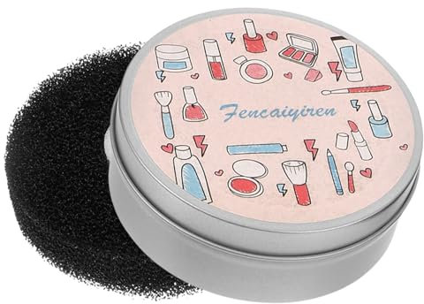 HONMEET Makeup Brush Cleaning Box Sponges Portable Washer for Cosmetics Brush Cleaner for Women Makeup Supplies Includes Cleaning Sponges for Rinsing Box