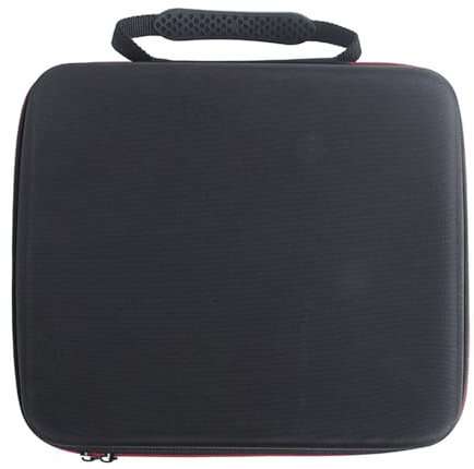 Portable Handheld Microphone Box for Four Mics Protective Sleeve Travel Case Storage Bag for Karaoke Singing