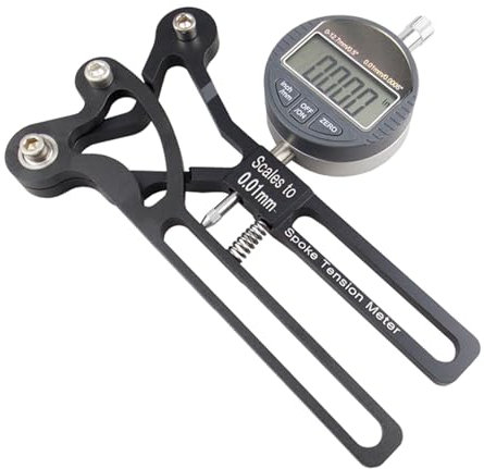 YIZITU Biciclette Misuratore di Tensione In Lega di Alluminio Ruota Della Bicicletta Raggi Checker Alta Precisione Indicatori Precisione Tensiometro Stabile Precisione