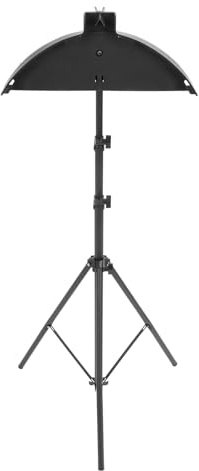 BONKZEBU Dartboard Stand with Freestanding Tripod, Foldable Steel Heavy Duty Easy To Assemble Dart Board Stand Holder for 17in 18in Dartboards, Dartboard Stand Tripod