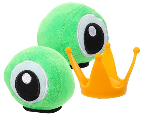 FUNOMOCYA Motorradhelm Deko Froschprinz Krone Ohren Helm Zubehör Bike und Motorrad Langlebig Einfache Montage Individuelle Helmverschönerung