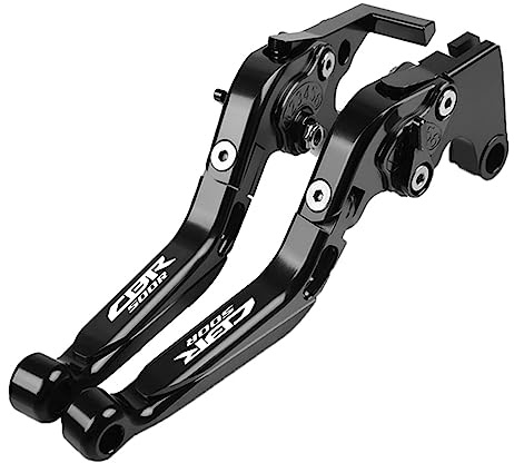 Ersatzhebel Für Honda CBR500R CBR 500 R 500R 2013-2022 2021 2020 2019 2018 2017 2016 2015 Motorrad Bremse Kupplung Hebel Lenker Griffe Ende(Black)