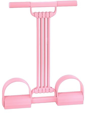 Banda De Resistencia del Pedal - Reducción De Tensión En Las Articulaciones De 8 Tubos, Banda De Resistencia del Pedal Multifunción con Mango | Equipo De Entrenamiento para Mujer, Ejercicio Físico En