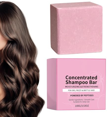 Patifirst Champú Sólido,100 gramos Control del Encrespamiento Limpieza Profunda Nutritivo | Pastilla de Jabón Capilar - Apto para Mujeres y Hombres Todo Tipo de Cabello para un Aspecto Saludable y