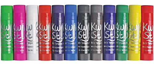 Kwik Stix Tempera Paint 12/Pkg-Classic Colors