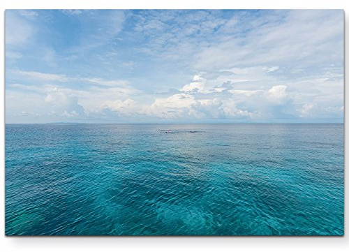 Leinwandbilder | Bilder Leinwand 120x80cm azurblaues Meer in Thailand
