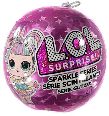 L.O.L. Surprise! 560296 L.O.L Sparkle Series con Acabado Brillante y 7 sorpresas, Multicolor