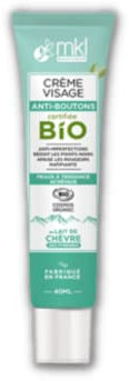 MKL Green Nature Lait de Chèvre Crème Visage Anti-Boutons Bio 40 ml