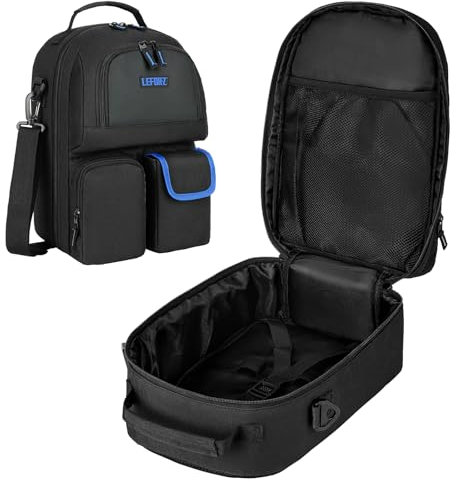 IVODEELA Tasche kompatibel mit Meta Quest 3/Oculus Quest 2/Quest Pro/Vision Pro,Reise-Aufbewahrungstasche passend für Elite Version VR-Gaming-Headset,Touch-Controller und Zubehör,Nur Tasche