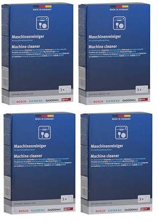 Masterpart Lot de 12 sachets de nettoyage pour lave-vaisselle Bosch