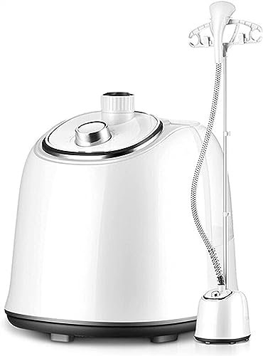 IUBGFTO Vaporizzatore Verticale Professionale per Indumenti 1800 W per impieghi gravosi per Uso Commerciale e Domestico, rimozione Rapida delle Rughe 35 Secondi
