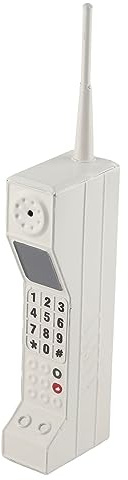 90s Phone Prop, Vintage Cellular Model for 80s 90s & Christmas Party Decorations, Retro Brick Replica, Simulation Photographic Props for Home, Studio Desktop Decor