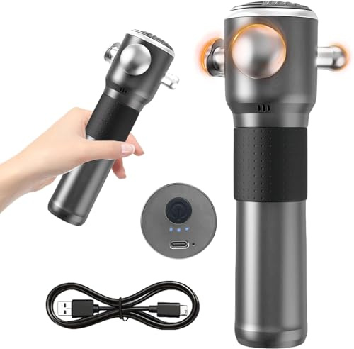 Christmas Gifts for Women Him,Massage Gun Deep Tissue,Muscle Percussion Back Massager Gadgets for Men,Gifts for Women Men Mum Dad(Grey)