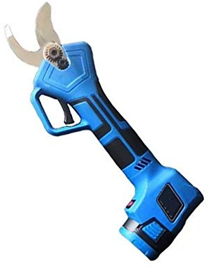 OVLIIYWZY Forbici elettriche da 40 mm Forbici da potatura elettriche Ricaricabili Cesoie da potatura Potatore da Giardino Secateur Taglierina per Rami Utensile da Taglio