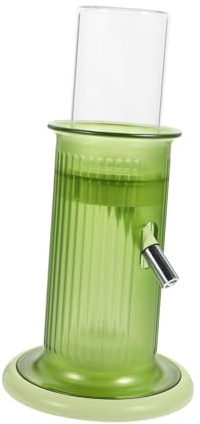 WEKADRIN Automatic Standing Hamster Water Bottle with Design Convenient Household Chinchilla Feeder for Small Pets Use Water Dispenser for Guinea Pigs Ferrets Hedgehogs and Gerbils