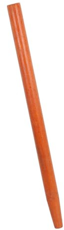 Toyvian Manche en Bois Dur Antidérapant 50 CM Allongé pour Outils Agricoles Jardinage Remplacement pour Houe Faucille Pelle et Râteau Poignée Ergonomique Robuste