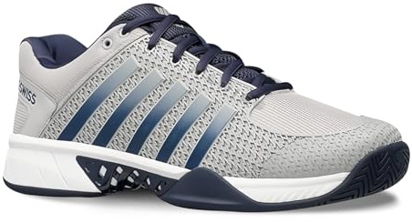 K-Swiss Men's Express Light Pickleball Shoe, Highrise/Navy, 13 M
