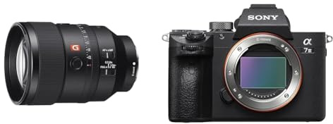 Sony FE 135mm f/1.8 GM | Vollformat, Super-Teleobjektiv, Porträt Objektiv & Alpha 7 III | Spiegellose Vollformat-Kamera, Schwarz