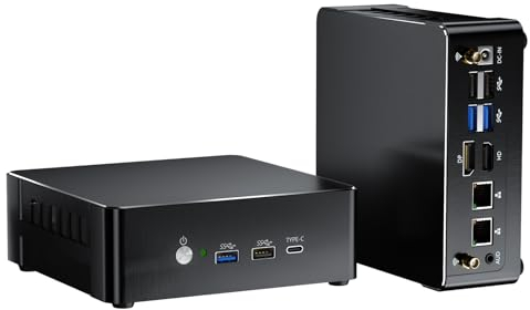 Mavsloly Mini PC mit Core i9-12900H (14 Kernen, Bis zu 5,0 GHz), 64GB DDR5 RAM 2T PCIE 4.0 SSD Micro Desktop Computer, 2.5G/1000Mbps LAN, Wi-Fi 6e, Dreifachanzeige, 8K, Windows 11 Pro