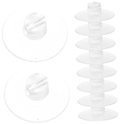 CAXUSD 24pcs Suction Wire Holder Cable Clips Hide Wires Tidy Tube for Desk Organizer Clips for Cables