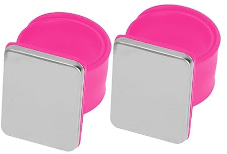 Anneome 2stücke Magnetische Armbänder Aus Silikon Slap-armbänder Zum Halten Von Haarspangen Ohrfeigenarmband Für Friseurbedarf Nadelkissen-Design Langlebig Für Täglichen Gebrauch