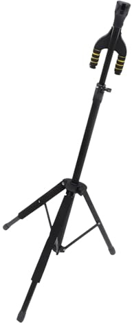 BESTonZON 1Pc Violine Rack Schwarz Violine Ständer Mit Bogenhalter Stativ Violine Halterung Cello Ständer