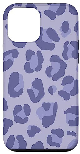 Lilla Stampa Leopardata Viola Pastello Custodia per iPhone 12 mini