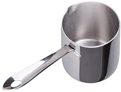 Ciieeo Chaleira Eléctrica Inoxidable Hervidor De Leche Para Cafetera Con Mango Para Colgar