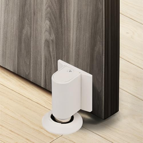 Türstopper, 2025 Neu Magnetischer Türstopper Schwer, Einstellbare Höhe Door Stopper Türstopper Magnetisch Türstopper Boden Kleben Selbstklebend Zum Schutz Von Türen, Kinderzimmer, Balkontür (F)