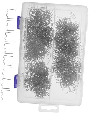 GALPADA 1000pièces Kit De Réparation Plastique Avec Tiges De Soudage Et Plastique Pour Pare-chocs Voiture Et Articles