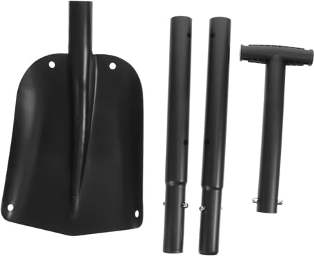 Kisangel 1stück Outdoor Schneeschaufel Aus Verlängerbare Und Multifunktionale Schneeschaufel Für Schnee Und Eisentfernung Für Auto Camping Und Winteraktivitäten
