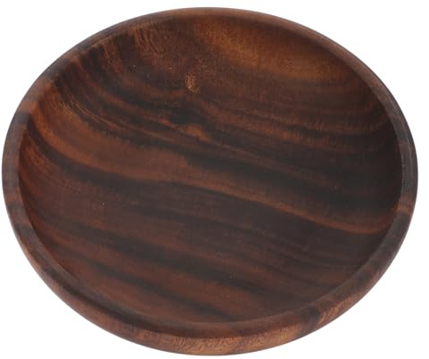Mikinona Bol Bois Pour Fruits Et Apéritifs Plateau De Service Multifonctionnel Pour Décoration De Table Artisanat Épuré Et Pratique