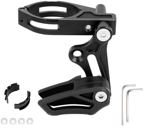 Tiardey Guida Catena Guida Catena Bicicletta MTB Guida Catena Bicicletta Protezione pignone Montaggio Diretto Adatto per la Maggior Parte delle Biciclette, MTB