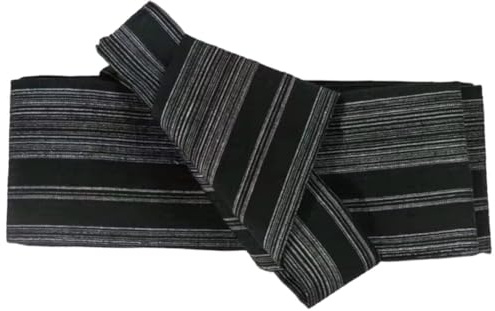 Brxmpn Cintura Kimono Giapponese Cintura Obi Rigida Tradizionale Yukata Giapponese Cintura Judo Uomo Cintura Yukata Cordino per Annodare Yukata Accessori per Vestaglia Yukata