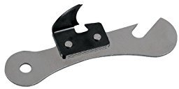 les colis noirs lcn Ouvre Boîte classic Castor, Acier inoxydable, Gris