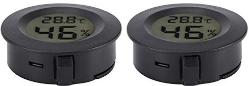 Hermometer-Hygrometer, ABS-Mini-Mini-Hygrometer-Thermometer, kleiner, langlebiger Reptilien-Inkubator für zu Hause