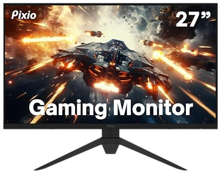 Pixio PX274 Prime 27 inch 75Hz IPS WQHD 2560 x 1440p Wide Screen Display Adaptive Sync Productivity Gaming Hybrid Monitor
