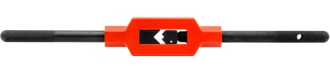 BAER verstellbares PRO-Windeisen GR. 5 | M 13-32 | 1/2-1.1/4 | G 1/4-1'' aus Premium-Druckguss - Halter für Gewindebohrer